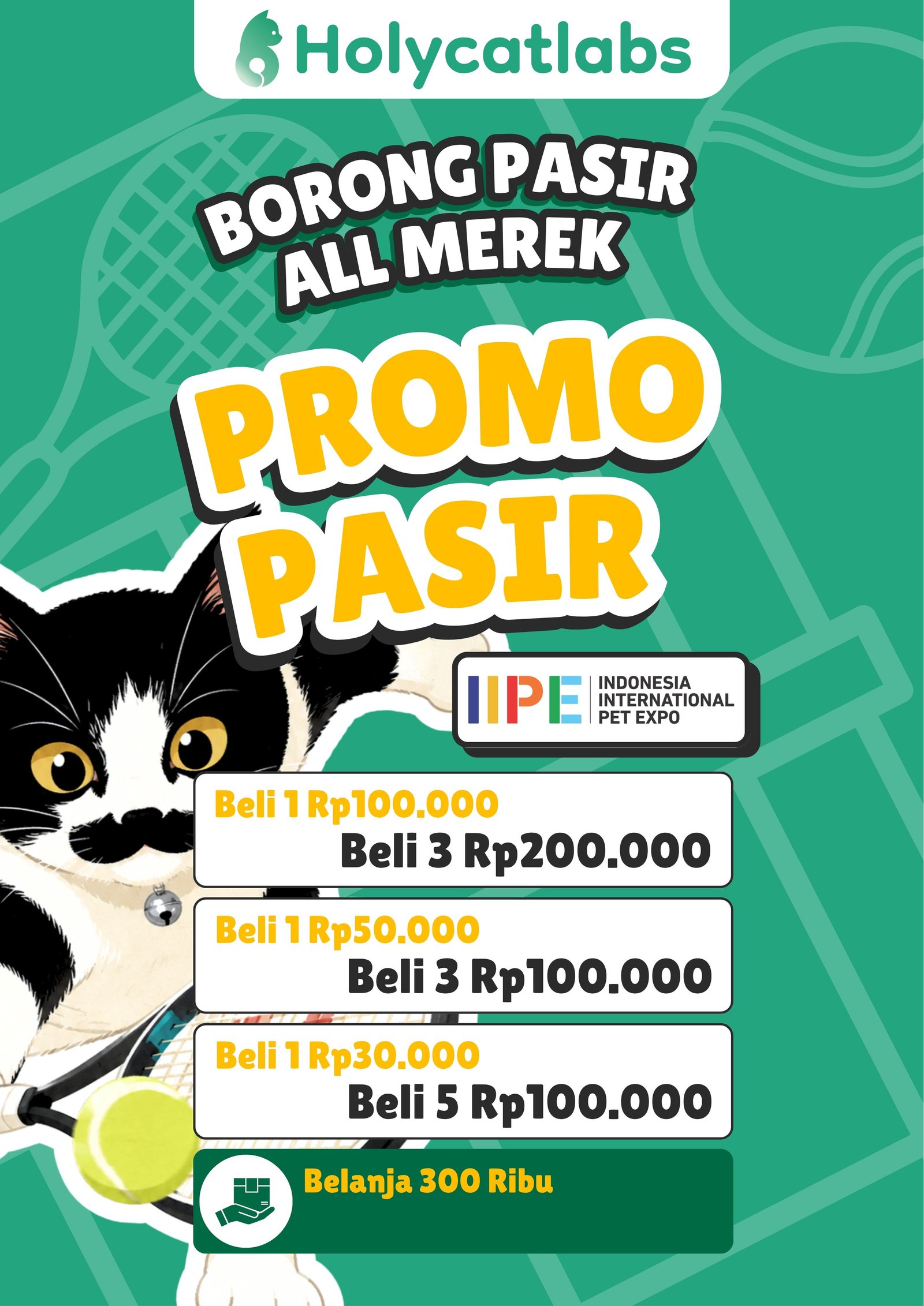 Promo Pasir 25 Liter (All Merek)